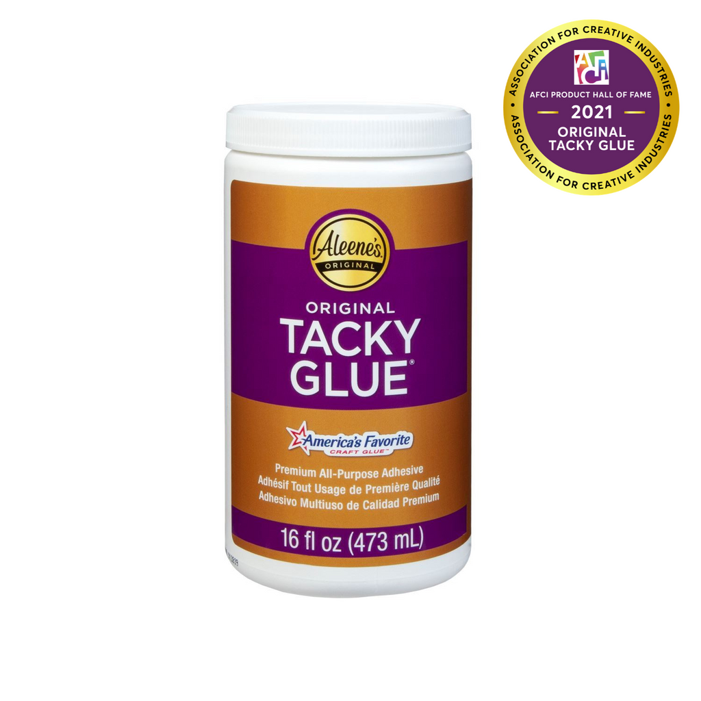 Aleene's® Original Tacky Glue .66 fl. oz. 18-Pack, America's Favorite Glue,  Ideal for Slime, Crafts and School Projects 