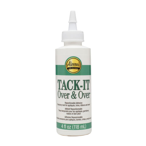 Aleenes Tack-It Over & Over Repositionable Adhesive 4 fl. oz.