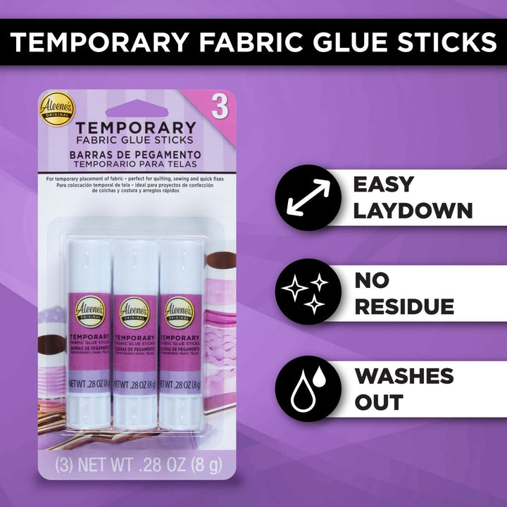 Aleene's Temporary Fabric Glue Sticks