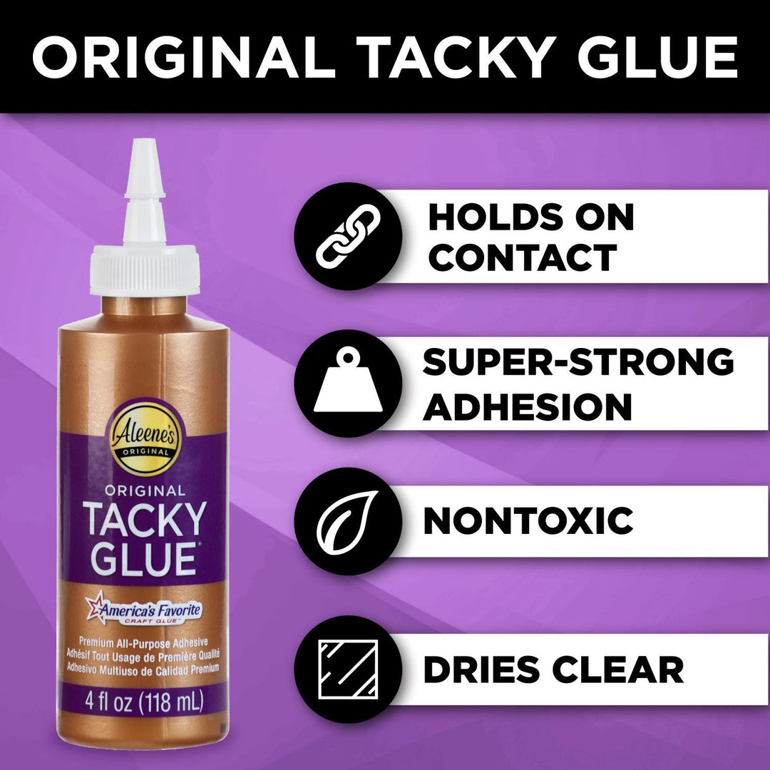 Aleenes tacky glue 118ml flexible stretchable 15592 PARA TELA