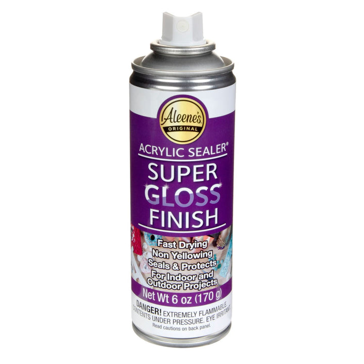 Aleene's® Spray Acrylic Sealer Super Gloss 6 oz. cap off