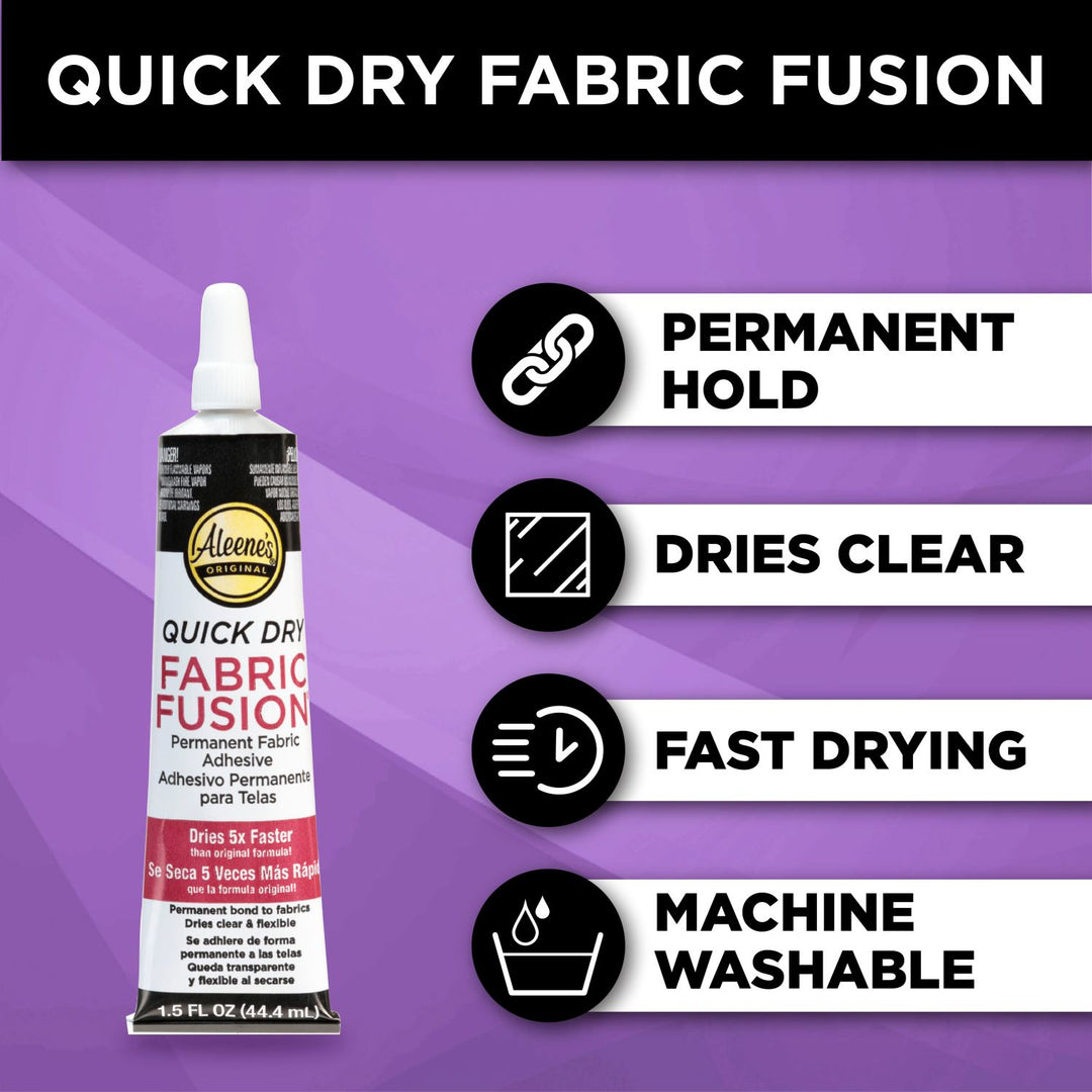 Aleenes Quick Dry Fabric Fusion 1.5 fl. oz. – Aleene's