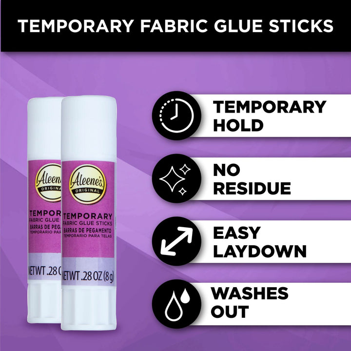Picture of 40683 Aleene's Temporary Fabric Glue Sticks 2 Pack