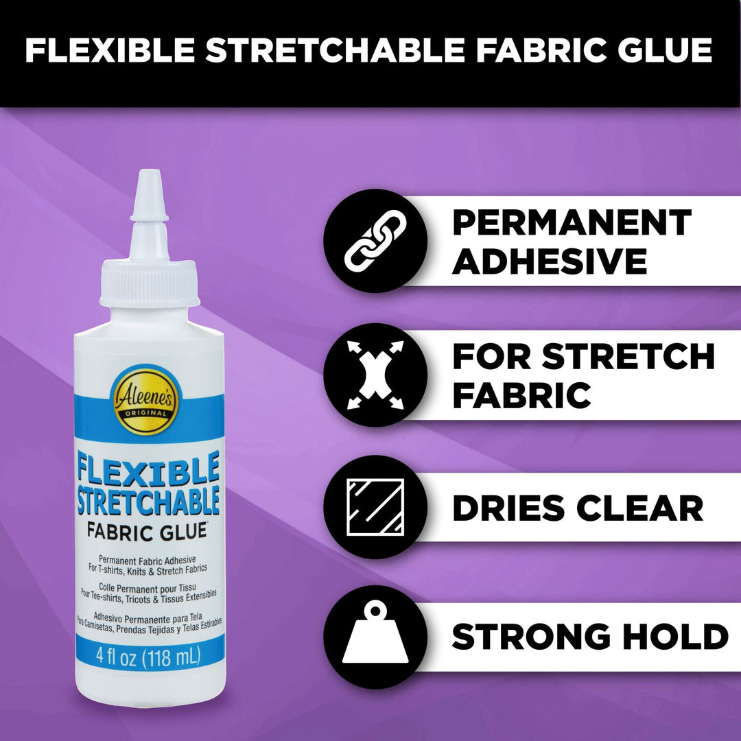 Picture of 15592 Aleene's Flexible Stretchable Fabric Glue 4 fl. oz.