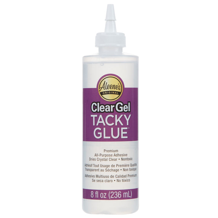 Clear Gel Tacky Glue - 8 oz.