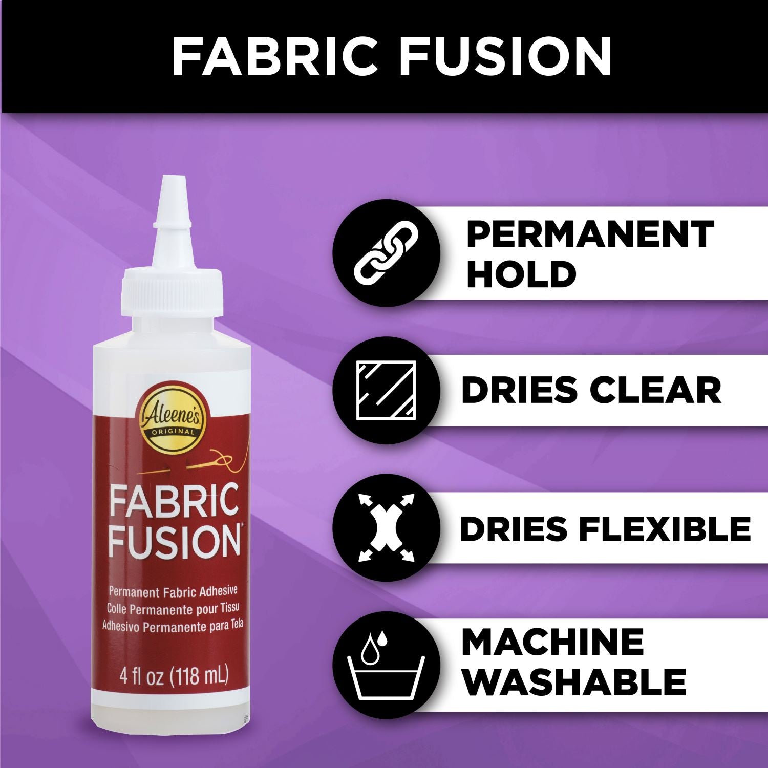 Fabric Fusion Spray Pump Glue / Pegamento para Textiles y Adornos