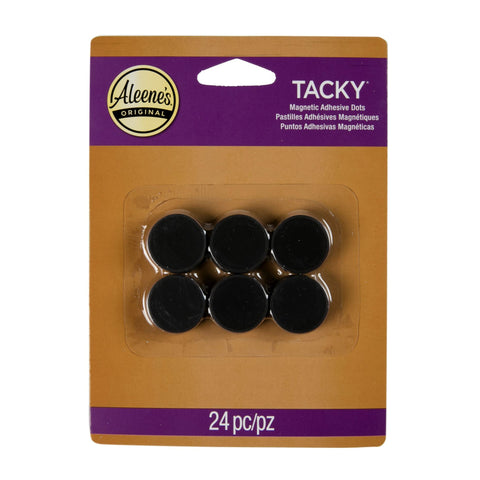 Aleenes Tacky Magnetic Adhesive Dots  24 Pack